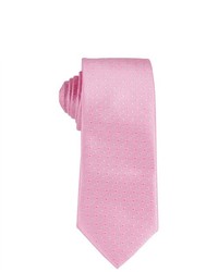 Brand Q Pink Dot Slim Neck Tie Pocket Square