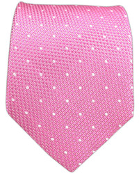 The Tie Bar Grenafaux Dots Pink