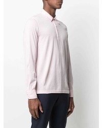 Fedeli Longsleeved Cotton Polo Shirt