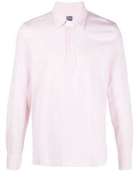 Fedeli Longsleeved Cotton Polo Shirt