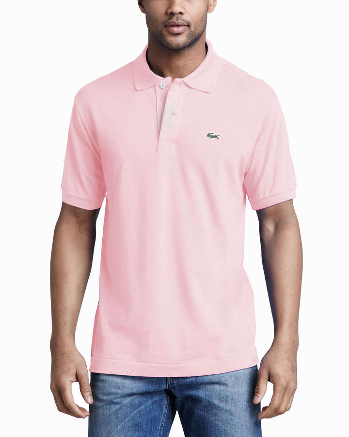Lacoste Classic Pique Polo Light Pink 