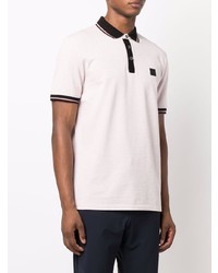 BOSS Cotton Contrast Trim Polo Shirt