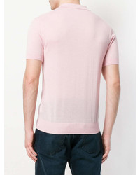 DSQUARED2 Fitted Cashmere Polo Shirt