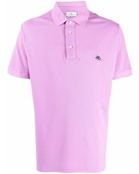 Etro Logo Patch Polo Shirt