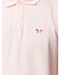 MAISON KITSUNÉ Maison Kitsun Tricolour Fox Patch Polo Shirt