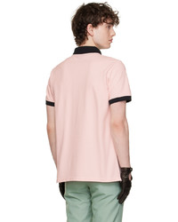 Ernest W. Baker Pink Cotton Polo