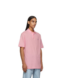 Polo Ralph Lauren Pink Mesh Iconic Polo