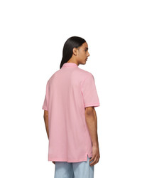 Polo Ralph Lauren Pink Mesh Iconic Polo