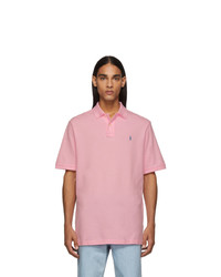 Polo Ralph Lauren Pink Mesh Iconic Polo