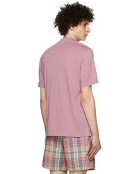 Ps By Paul Smith Pink Organic Cotton Polo