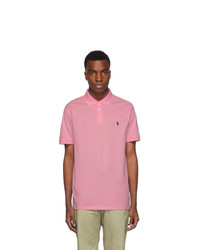 Polo Ralph Lauren Pink Stretch Mesh Polo