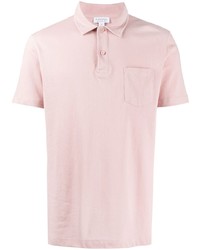 Sunspel Riviera Perforated Polo Shirt