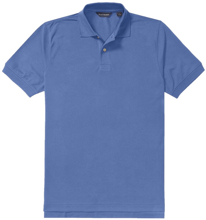 Scott Barber Pima Cotton Polo Shirt Short Sleeve, $29 | Sierra Trading ...