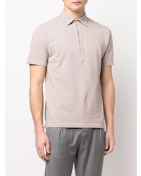 Eleventy Short Sleeve Cotton Polo Shirt