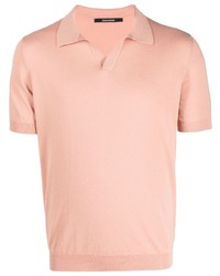 Tagliatore Short Sleeve Cotton Polo Shirt