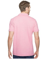 Agave Denim Short Sleeve Polo Italian Pique In Berry Clothing