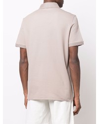 Salvatore Ferragamo Short Sleeved Cotton Polo Shirt