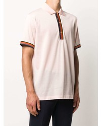 Paul Smith Stripe Detail Polo T Shirt