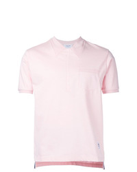 Thom Browne Trompe Loeil Collar Polo Shirt