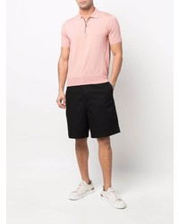 Canali Zipped Polo Shirt