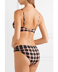 Stella McCartney Ballet Dots Printed Triangle Bikini Top