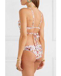 Verdelimon Merida Printed Triangle Bikini Top