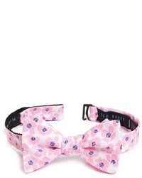 Pink Print Bow-tie
