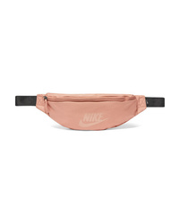 Pink Print Canvas Fanny Pack