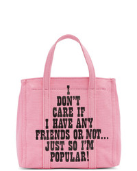 Marc Jacobs Pink Peanuts Edition The Mini Tag Tote