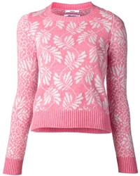 Barrie Print Sweater