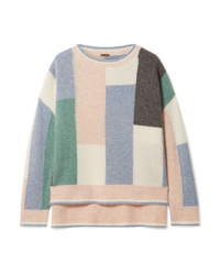 Adam Lippes Color Block Cashmere And Sweater