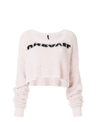 Unravel Project Front Printed Sweater