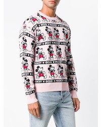 Gcds Mickey Mouse Intarsia Sweater