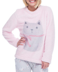 Munki Munki Cats Long Sleeve Fleece Pullover