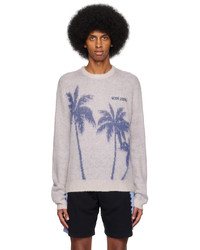 Noon Goons Off White Palms Sweater