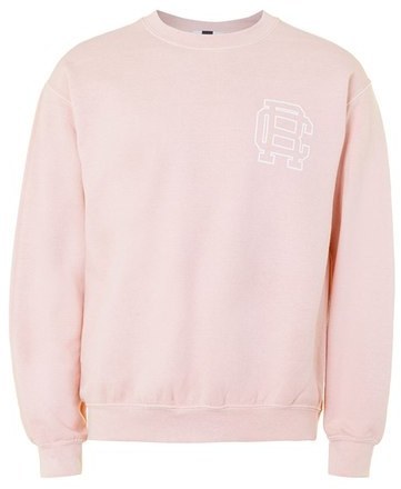 Topman pink cheap sweatshirt