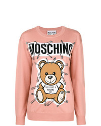 Moschino Teddy Bear Intarsia Sweater