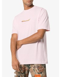 Palm Angels Arrows Short Sleeve Cotton T Shirt