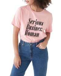 BAN.DO Ban Do Serious Business Woman Classic Tee