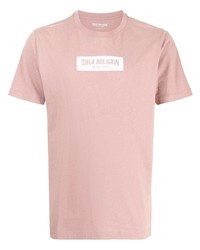 True Religion Box Logo Cotton T Shirt