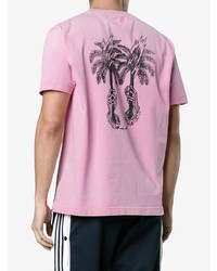 Palm Angels Capture Palm Tree Print T Shirt