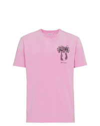 Palm Angels Capture Palm Tree Print T Shirt