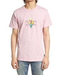Icecream Cookie Cotton Graphic Tee In Pink Nectar At Nordstrom