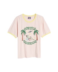 CONEY ISLAND PICNIC Cosmic Vacation Cotton Graphic Tee In Pink W At Nordstrom