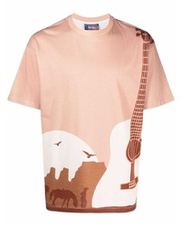 Just Don Cotton Graphic Print T Shirt