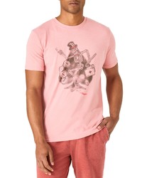 Lucky Brand Dancing Skeleton Graphic Tee In Rosette At Nordstrom