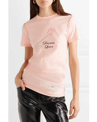 BLOUSE Dream Lover Printed Cotton Jersey T Shirt