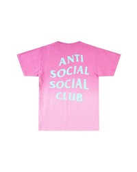 Anti Social Social Club Gone Print T Shirt