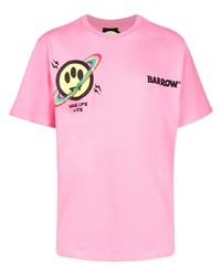 BARROW Graphic Print Cotton T Shirt