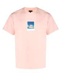 Clot Graphic Print Cotton T Shirt